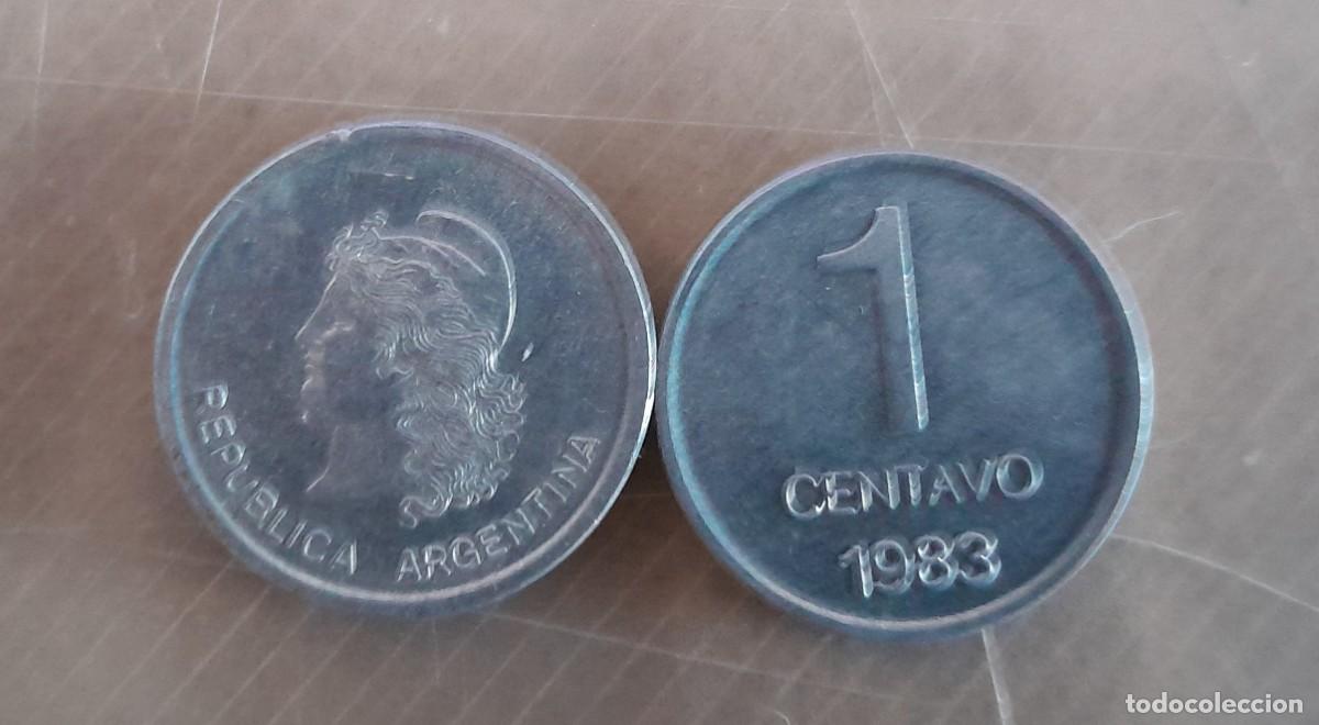Material numism&aacute;tico: Coleccion Numismatica de Monedas Antiguas de Argentina-Pesos argentinos 1980-1983
