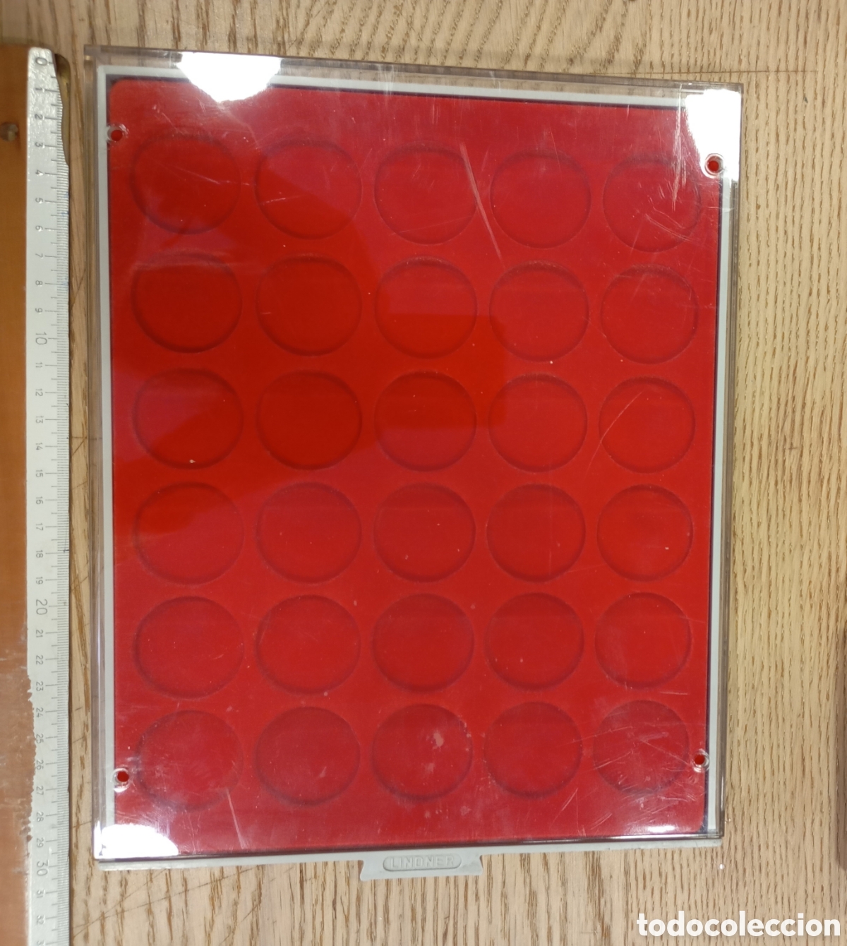 Material numism&aacute;tico: BANDEJA PARA MONEDAS - MARCA LINDNER