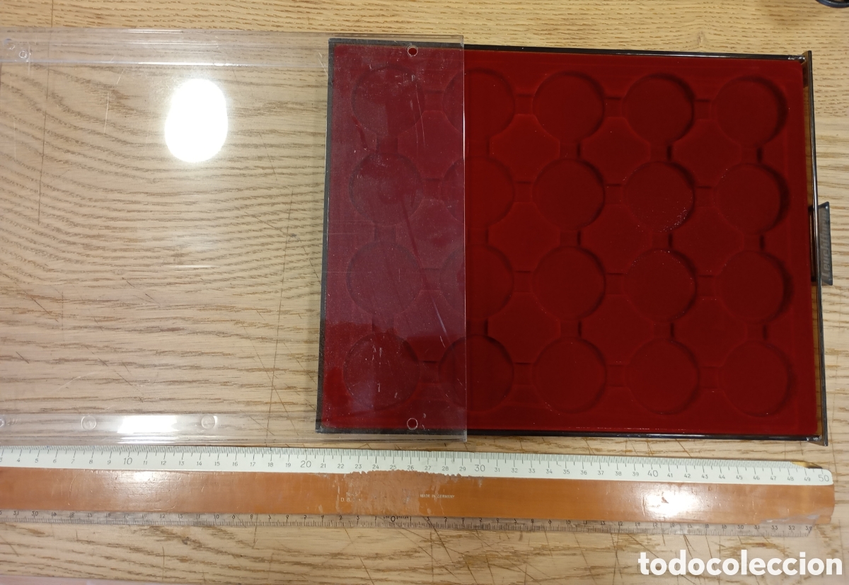 Material numism&aacute;tico: BANDEJA PARA MONEDAS - MARCA LEUCHTTURM