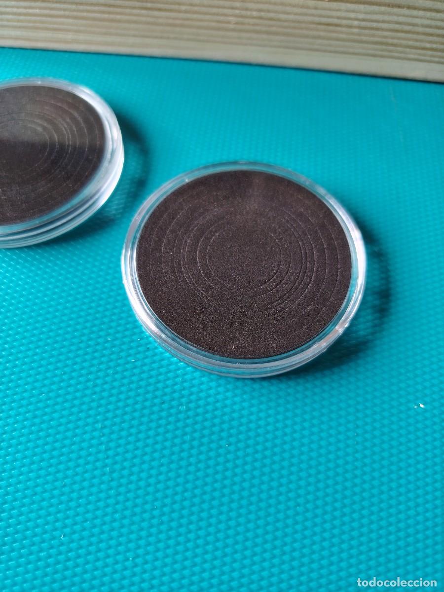 Material numism&aacute;tico: CAJA DE MADERA PARA 33 CAPSULAS DE 16 A 46 MM - 1203EDC - Foto 4