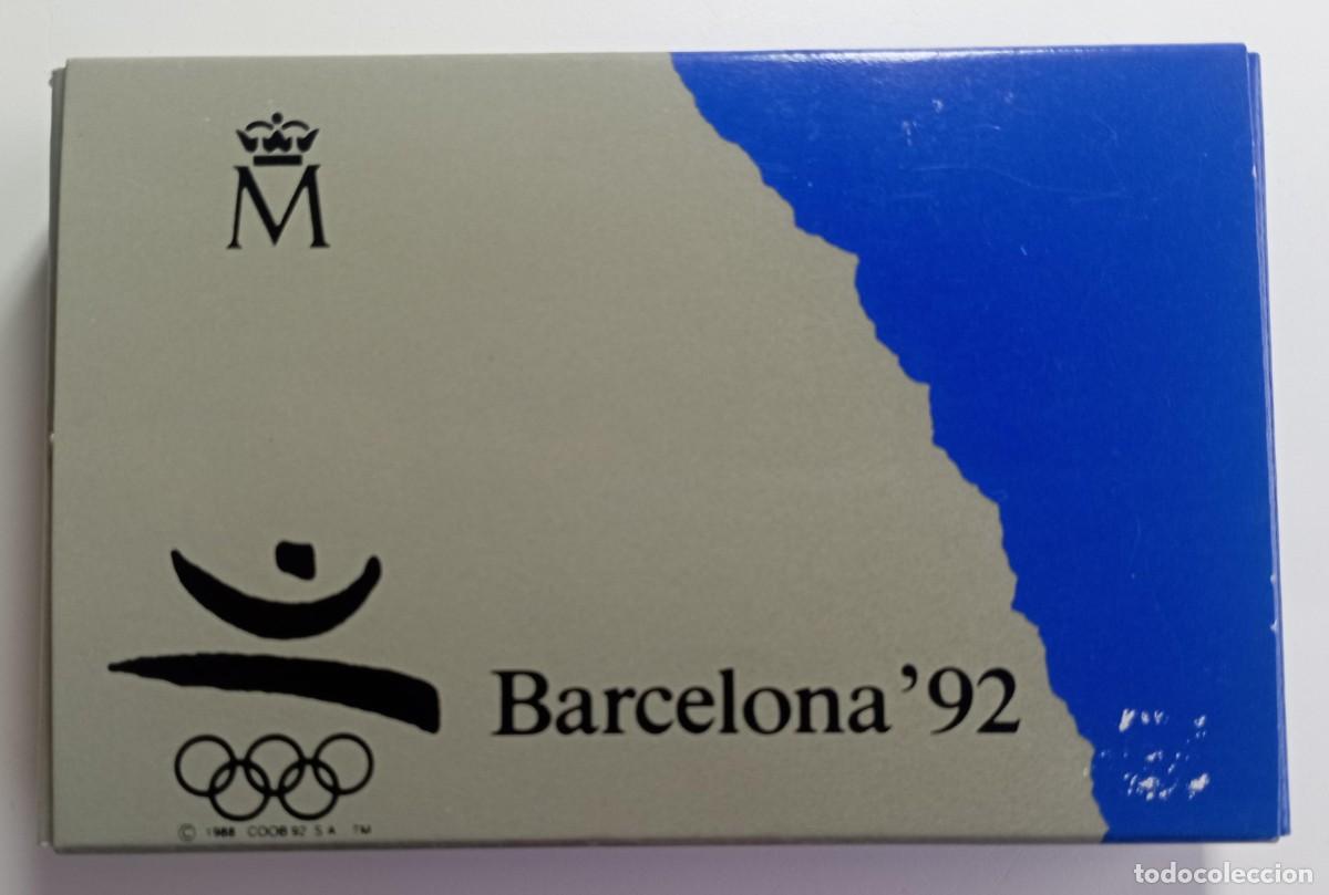 Material numism&aacute;tico: Funda estuche de cart&oacute;n para moneda de 2.000 pesetas de los Juegos Ol&iacute;mpicos de Barcelona 1992