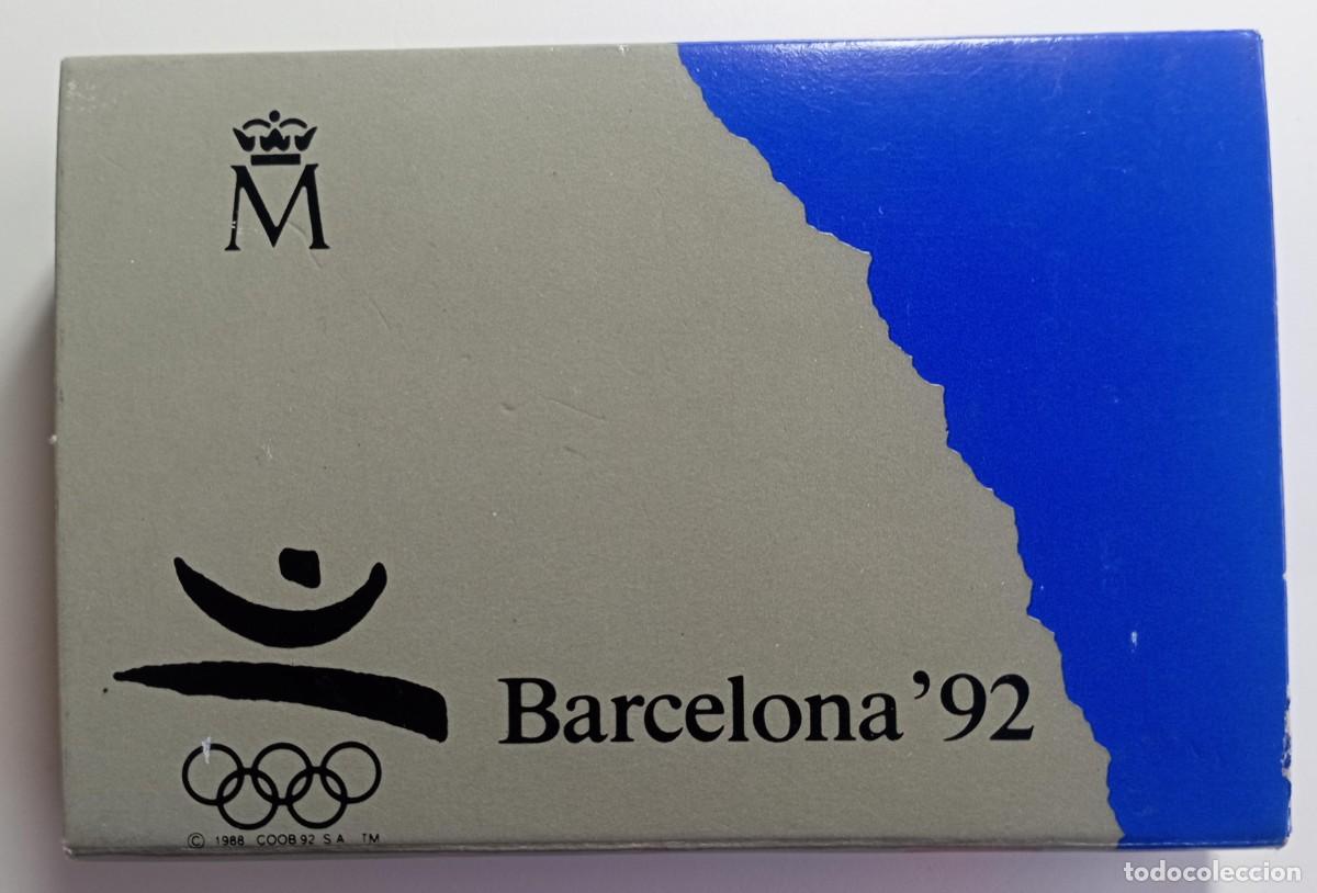 Material numism&aacute;tico: Funda estuche de cart&oacute;n para moneda de 2.000 pesetas de los Juegos Ol&iacute;mpicos de Barcelona 1992