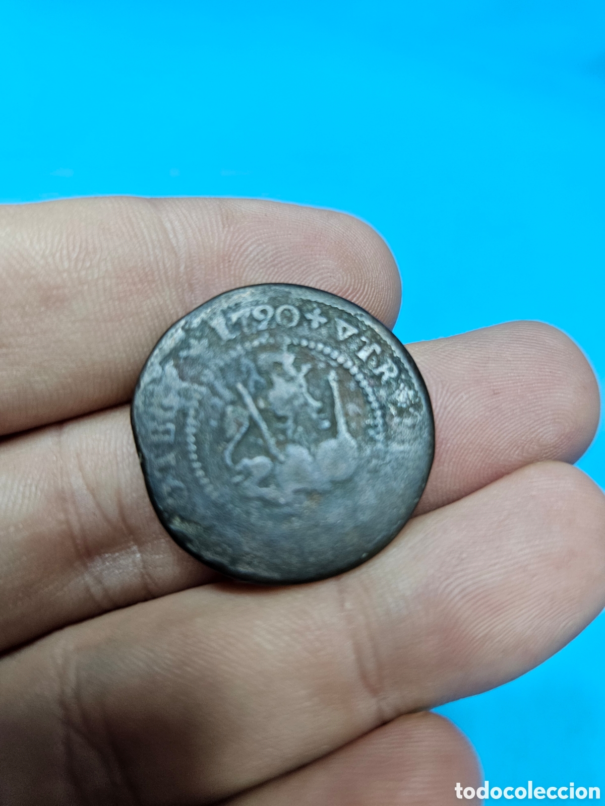 Materiale numismatico: MONEDA FWLIPE V. 4 MARAVEDIS. 1720
