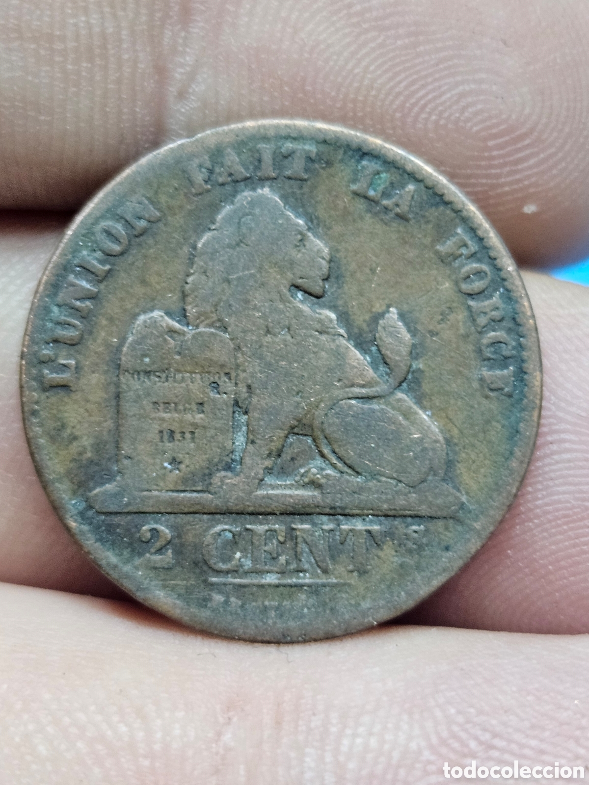 Materiale numismatico: MONEDA 2 CENT. L'UNION FET LE FORCE 1875