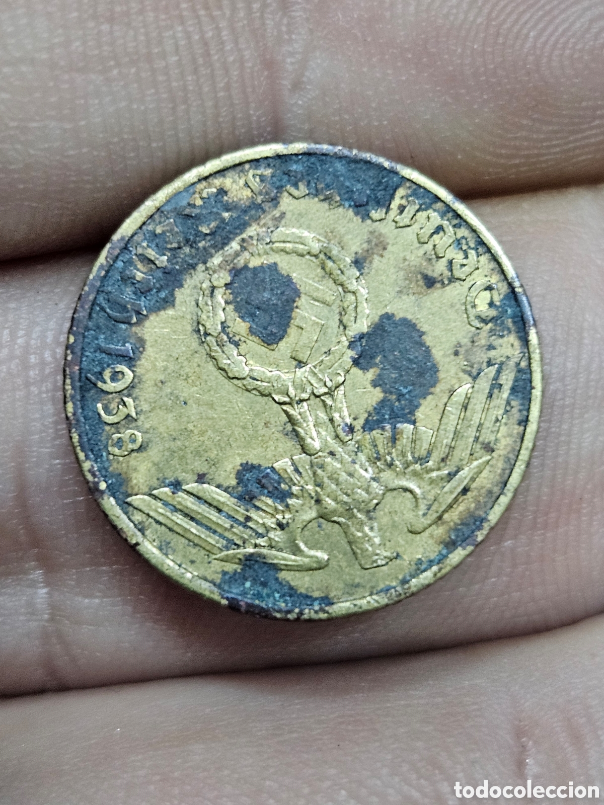 Material numism&aacute;tico: MONEDA 1938 ALEMANIA NAZI