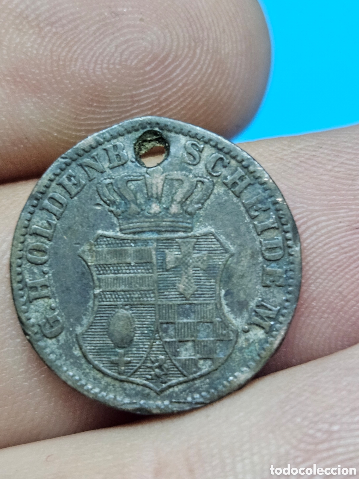 Material numism&aacute;tico: MONEDA 1 GROSCHEN 1858