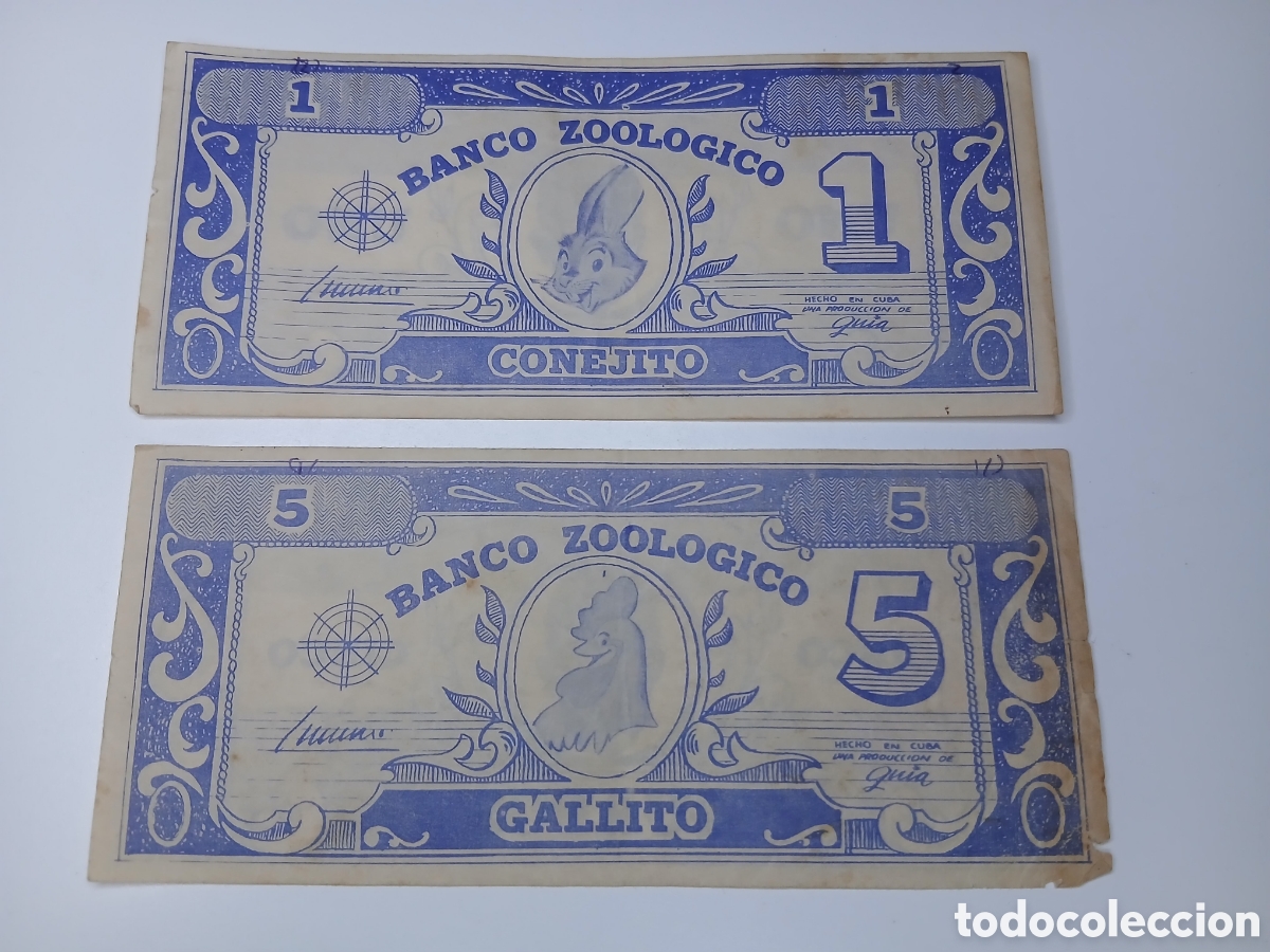Material numism&aacute;tico: Cuba ,billetes infantiles did&aacute;cticos