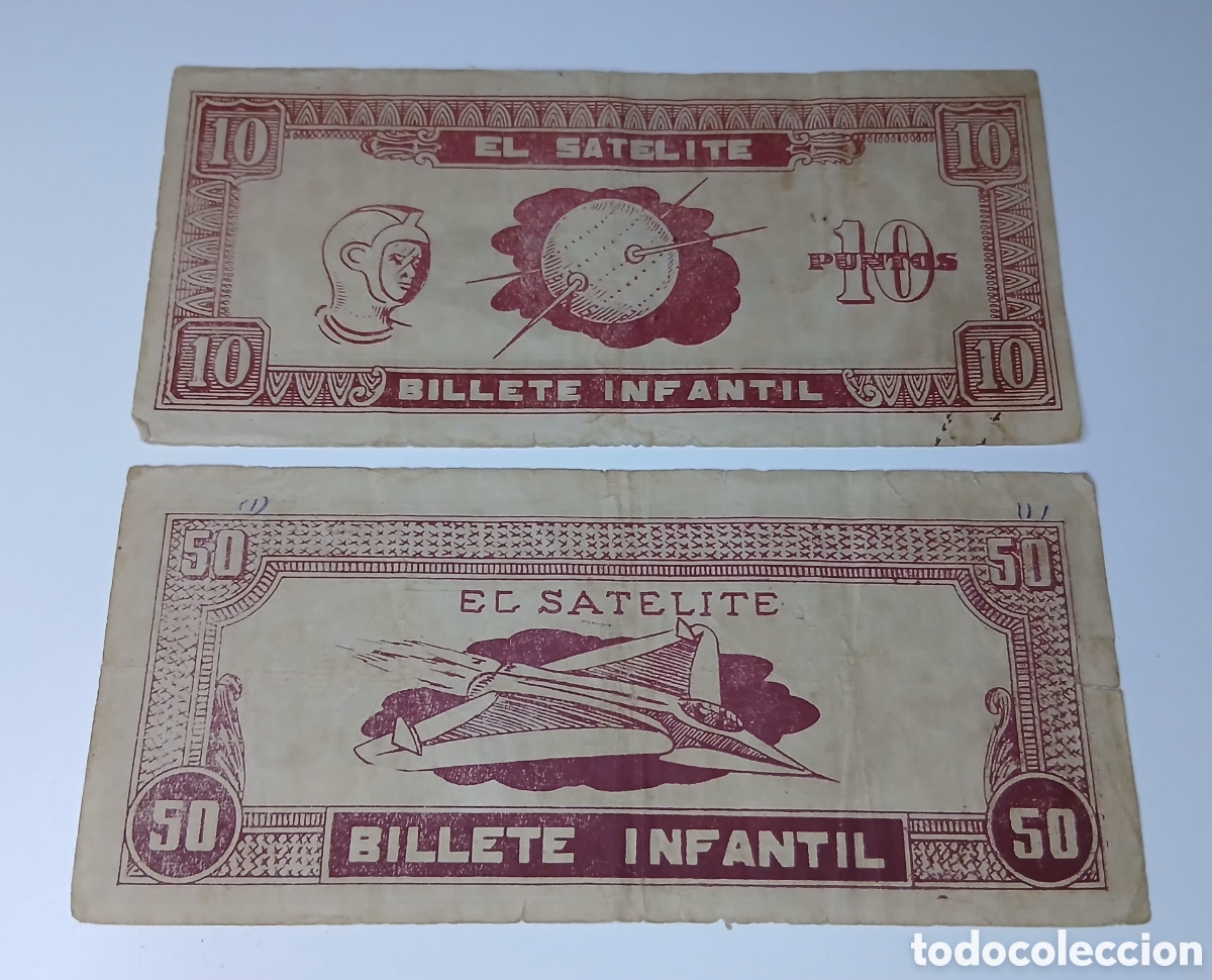 Material numism&aacute;tico: Cuba,billetes fantas&iacute;a infantiles