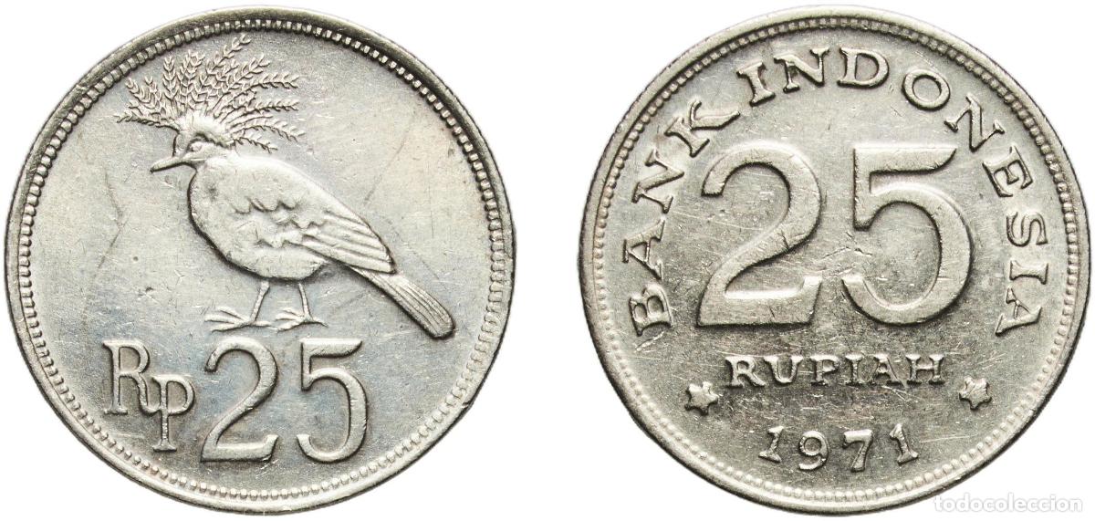 Material numism&aacute;tico: Indonesia Republic 1971 25 Rupiah Copper-nickel (75% Copper, 25% Nickel) Perum Peruri Mint (1221610