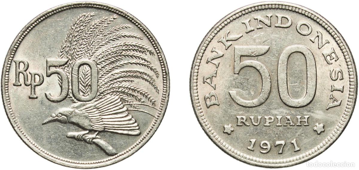 Material numism&aacute;tico: Indonesia Republic 1971 50 Rupiah Copper-nickel (75% Copper, 25% Nickel) Perum Peruri Mint (1035435