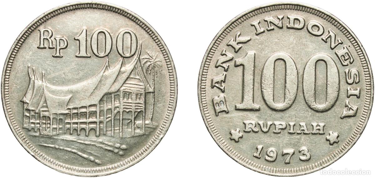 Material numism&aacute;tico: Indonesia Republic 1973 100 Rupiah Copper-nickel (75% Copper, 25% Nickel) Perum Peruri Mint (252868