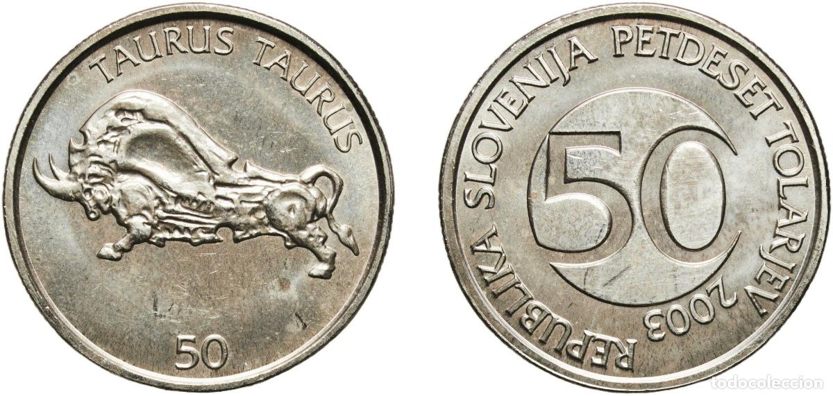 Material numism&aacute;tico: Slovenia Republic 2003 50 Tolarjev Copper-nickel (75% Copper, 25% Nickel) (10000000) 8g UNC KM 52