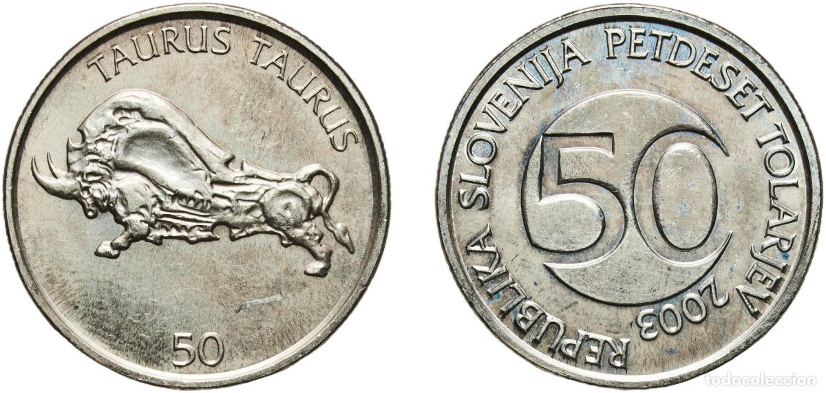 Material numism&aacute;tico: Slovenia Republic 2003 50 Tolarjev Copper-nickel (75% Copper, 25% Nickel) (10000000) 8g UNC KM 52