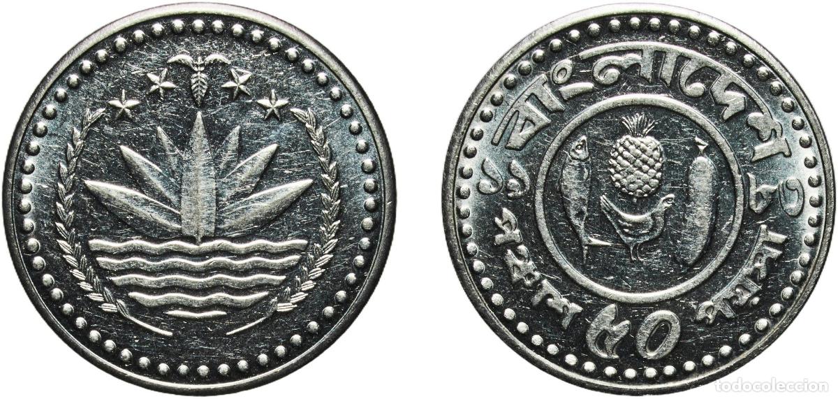 Material numism&aacute;tico: Bangladesh People's Republic 1983 50 Poisha (FAO) Stainless steel Ottawa Mint (31392000) 4.07g UNC