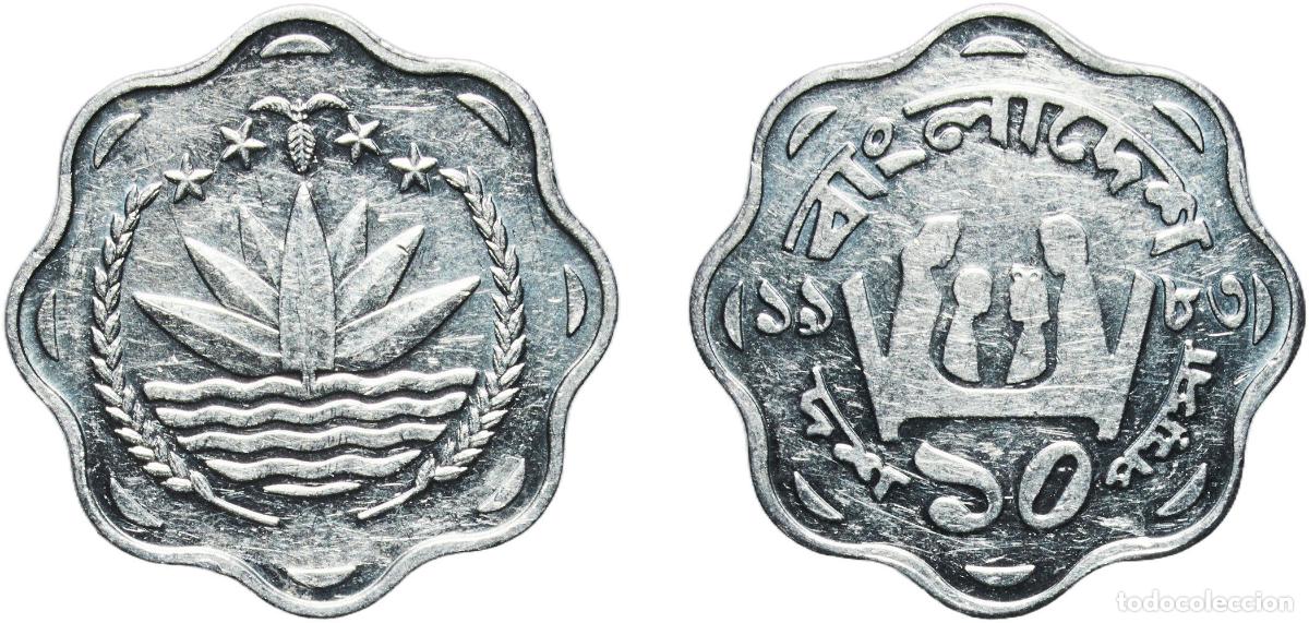 Material numism&aacute;tico: Bangladesh People's Republic 1983 10 Poisha (FAO; small type) Aluminium (142848000) 1.39g UNC KM 1