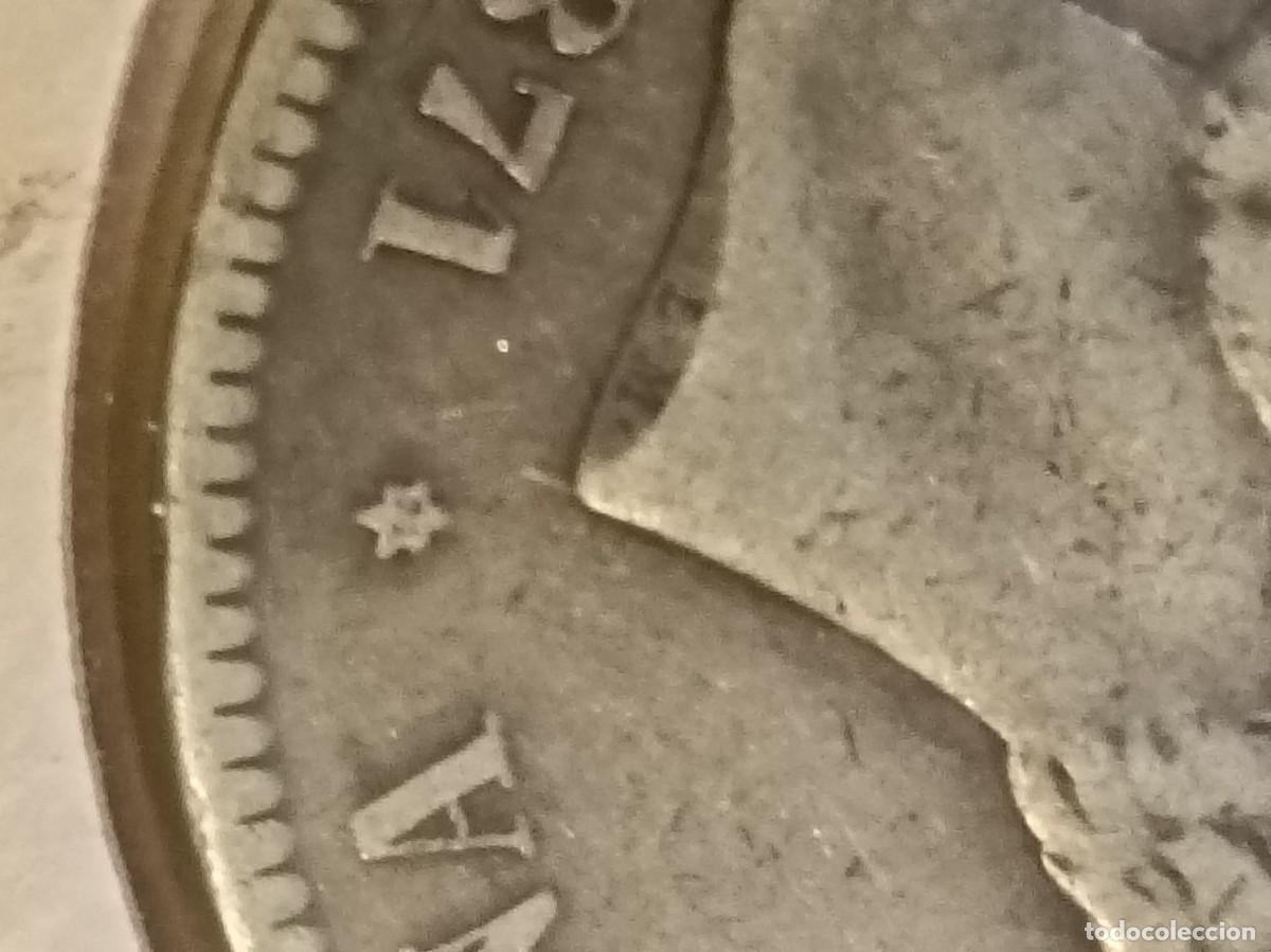 Material numism&aacute;tico: Moneda de 5 pesetas de 1871 71/18 - Foto 3