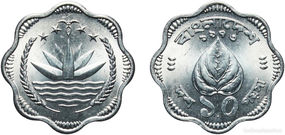 Material numism&aacute;tico: Bangladesh People's Republic 1973 10 Poisha Aluminium (97.2% Aluminium, 2.8% Magnesium) (100000000)