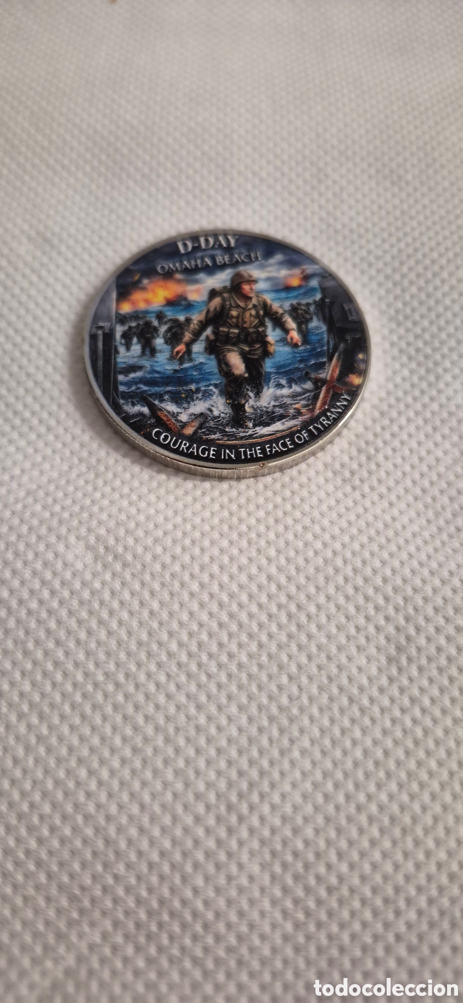 Material numism&aacute;tico: MONEDA DIA D PLAYA DE OMAHA