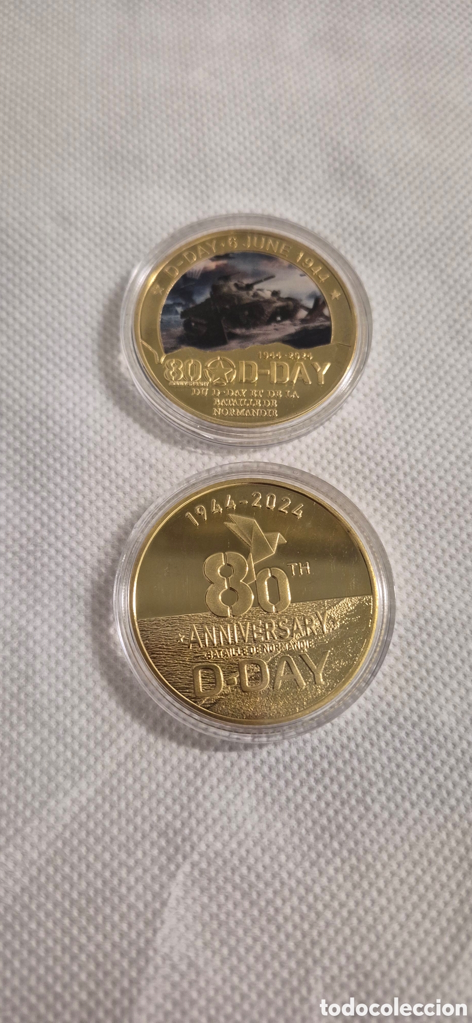 Material numism&aacute;tico: MONEDA DIA D JUNIO 1944