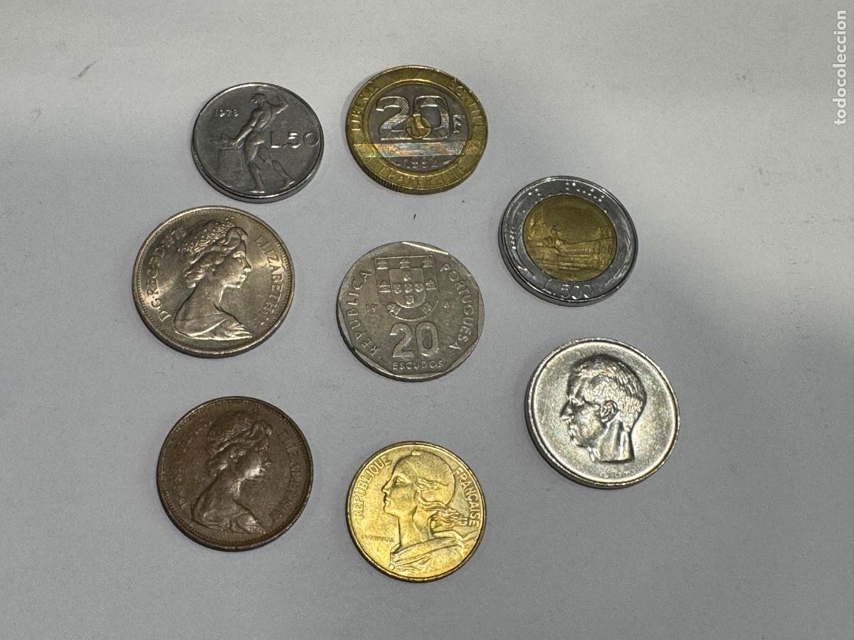 Material numism&aacute;tico: LOTE 8 MONEDAS VARIAS LOTE 1 / COMPRA M&Iacute;NIMA 5 &euro;