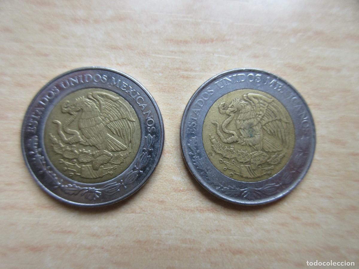 Material numism&aacute;tico: 2 monedas M&eacute;xico (Am&eacute;rica)