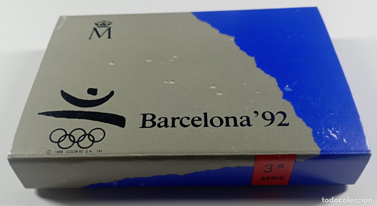 Material numism&aacute;tico: Funda estuche de cart&oacute;n para moneda de 2.000 pesetas de los Juegos Ol&iacute;mpicos de Barcelona 1992