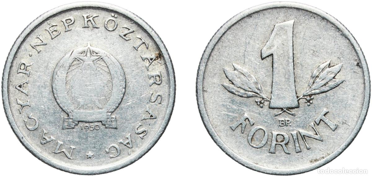 Material numism&aacute;tico: Hungary People's Republic 1950 BP. 1 Forint Aluminium Hungarian mint (39060000) 1.48g VF KM 545 H