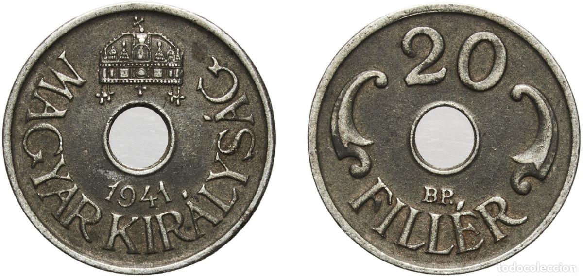 Material numism&aacute;tico: Hungary Kingdom 1941 BP 20 Fill&eacute;r - Mikl&oacute;s Horthy Iron Hungarian mint (75007415) 3.58g XF KM 520 S