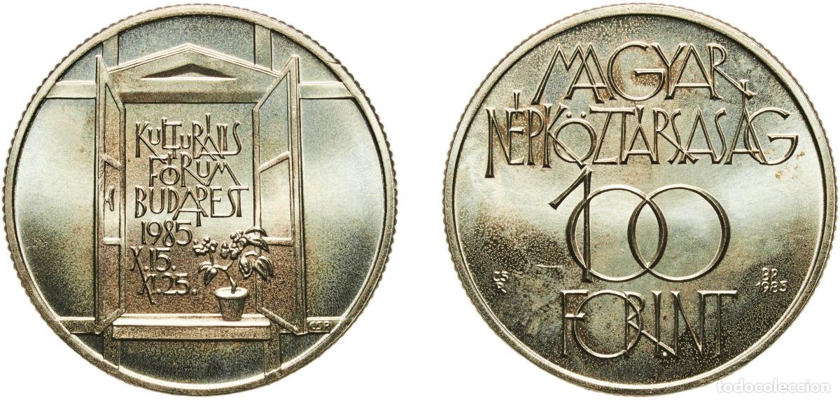 Material numism&aacute;tico: Hungary People's Republic 1985 BP. 100 Forint (Budapest Cultural Forum) Nickel brass Hungarian mint