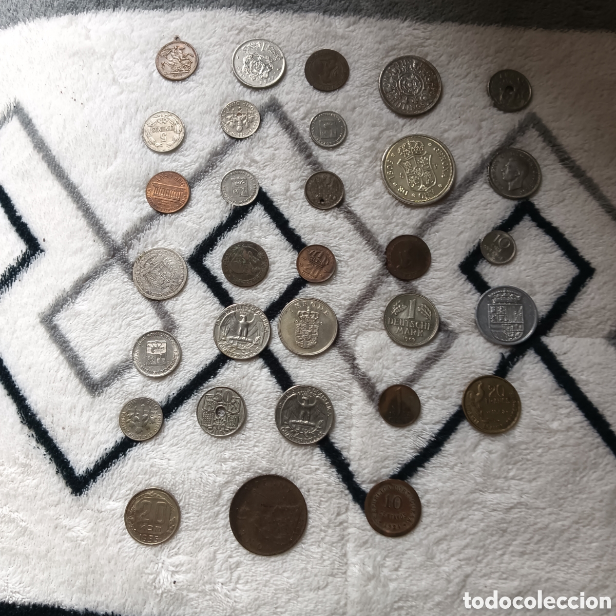 Material numism&aacute;tico: Monedas antiguas buen estado - Foto 2