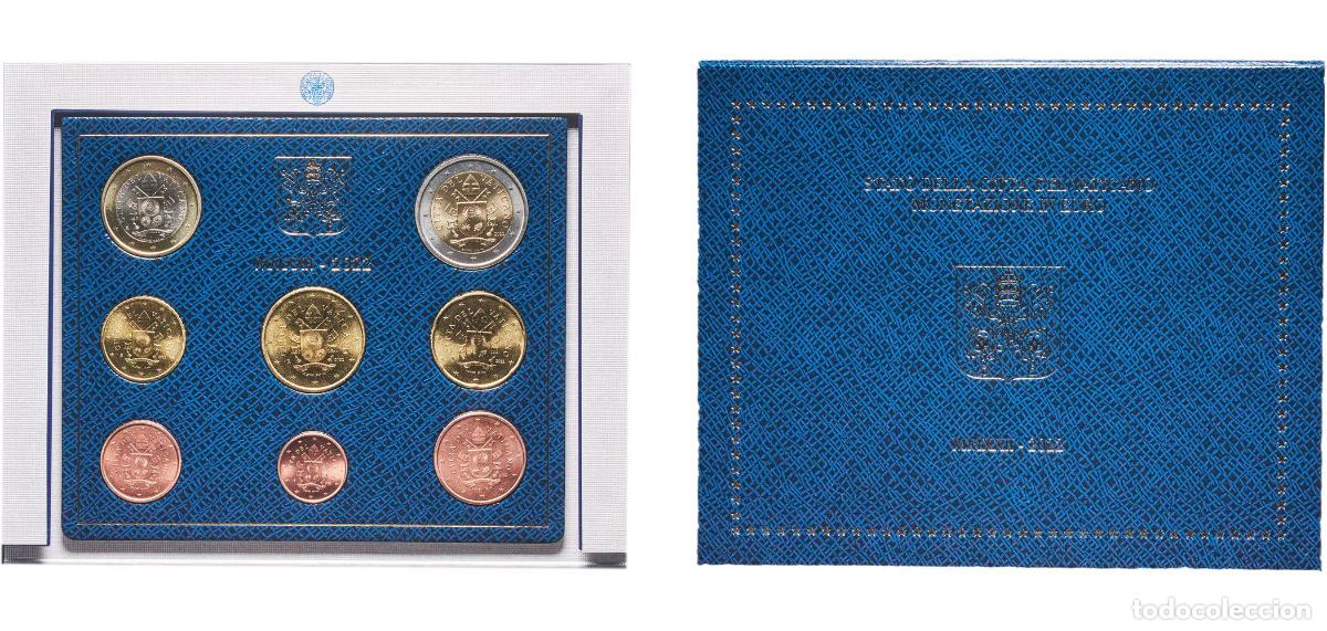 Material numism&aacute;tico: Vatican City City State 2022 R Euro set with 8 coins - Francis Bimetallic: nickel brass clad nickel