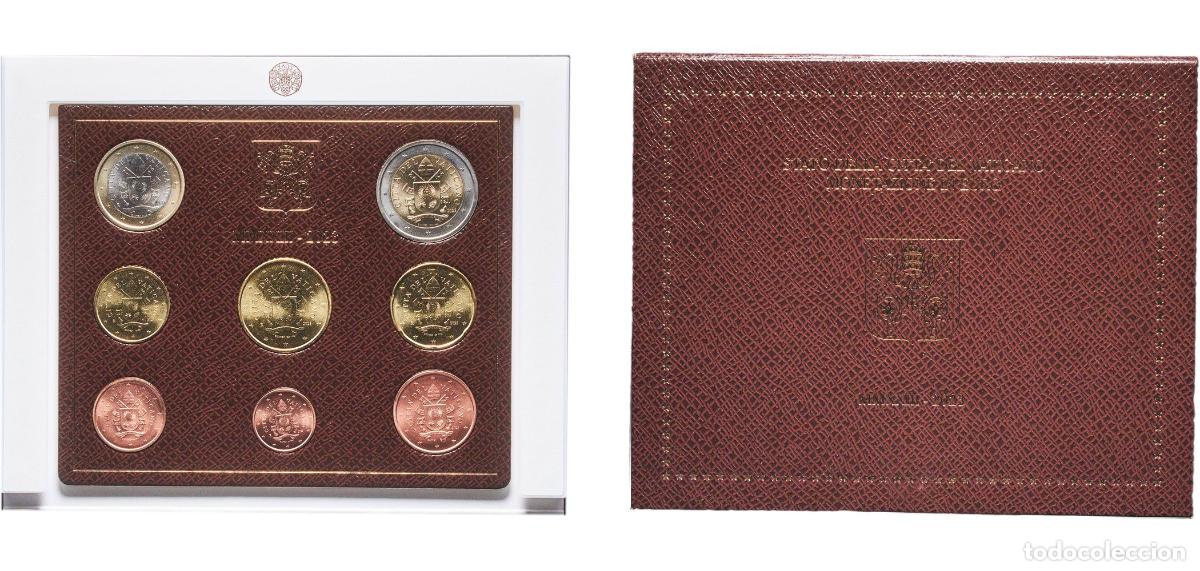 Material numism&aacute;tico: Vatican City City State 2023 R Euro set with 8 coins - Francis Bimetallic: nickel brass clad nickel