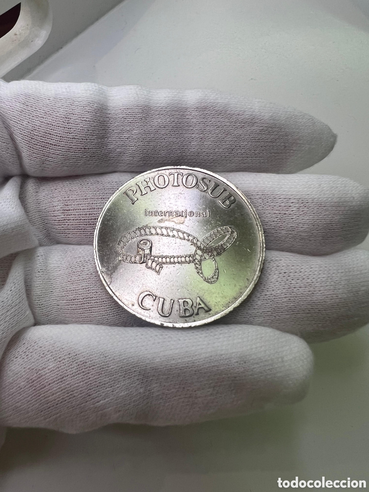 Material numism&aacute;tico: L150P4.Cuba,placa-medalla ,Isla de la Juventud - Foto 2
