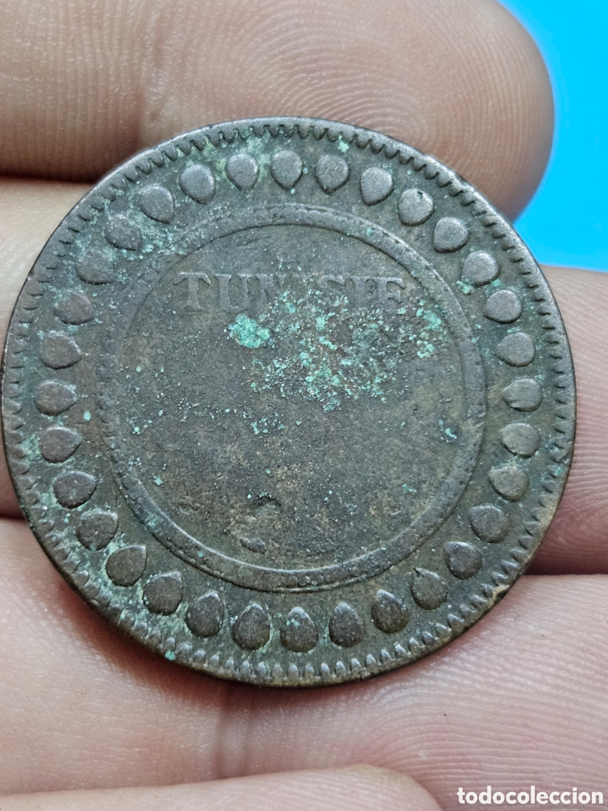 Materiale numismatico: MONEDA ARABE TUNISIE