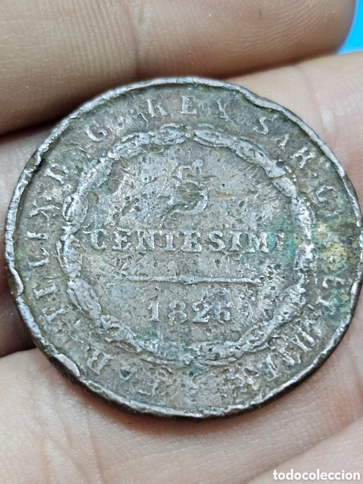 Materiale numismatico: MONEDA 5 CENTESIMI 1826