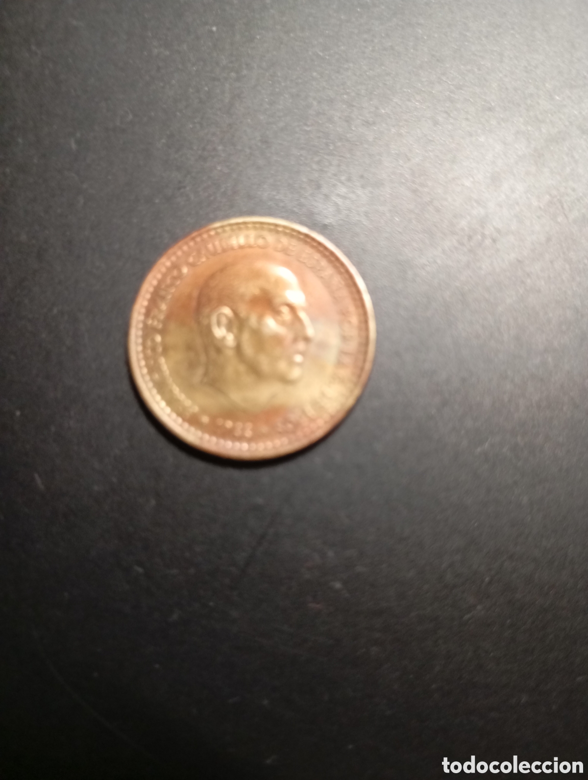 Material numism&aacute;tico: 1 peseta 1966 bicolor , rara