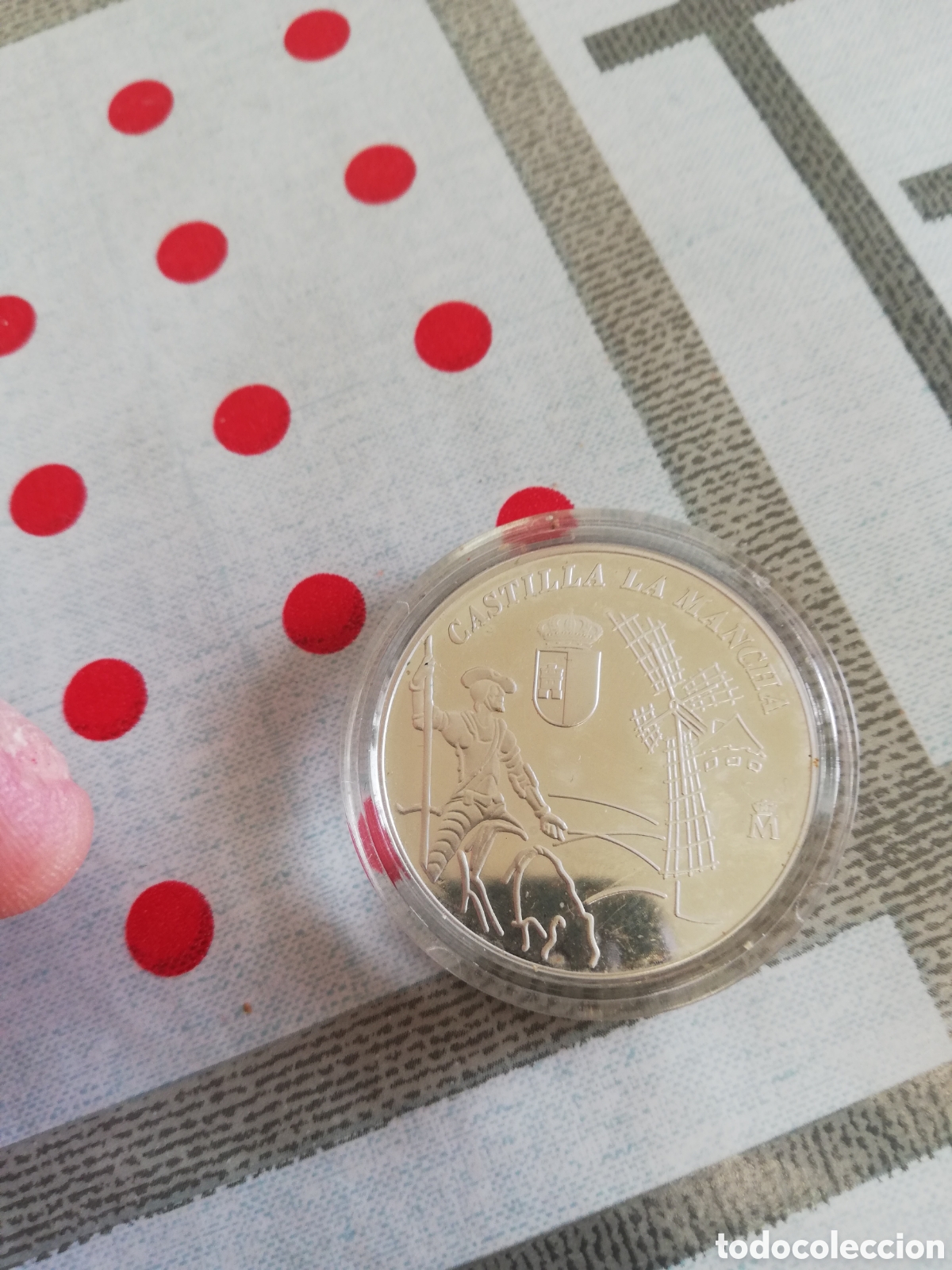 Material numism&aacute;tico: Pieza de plata conmemorativa