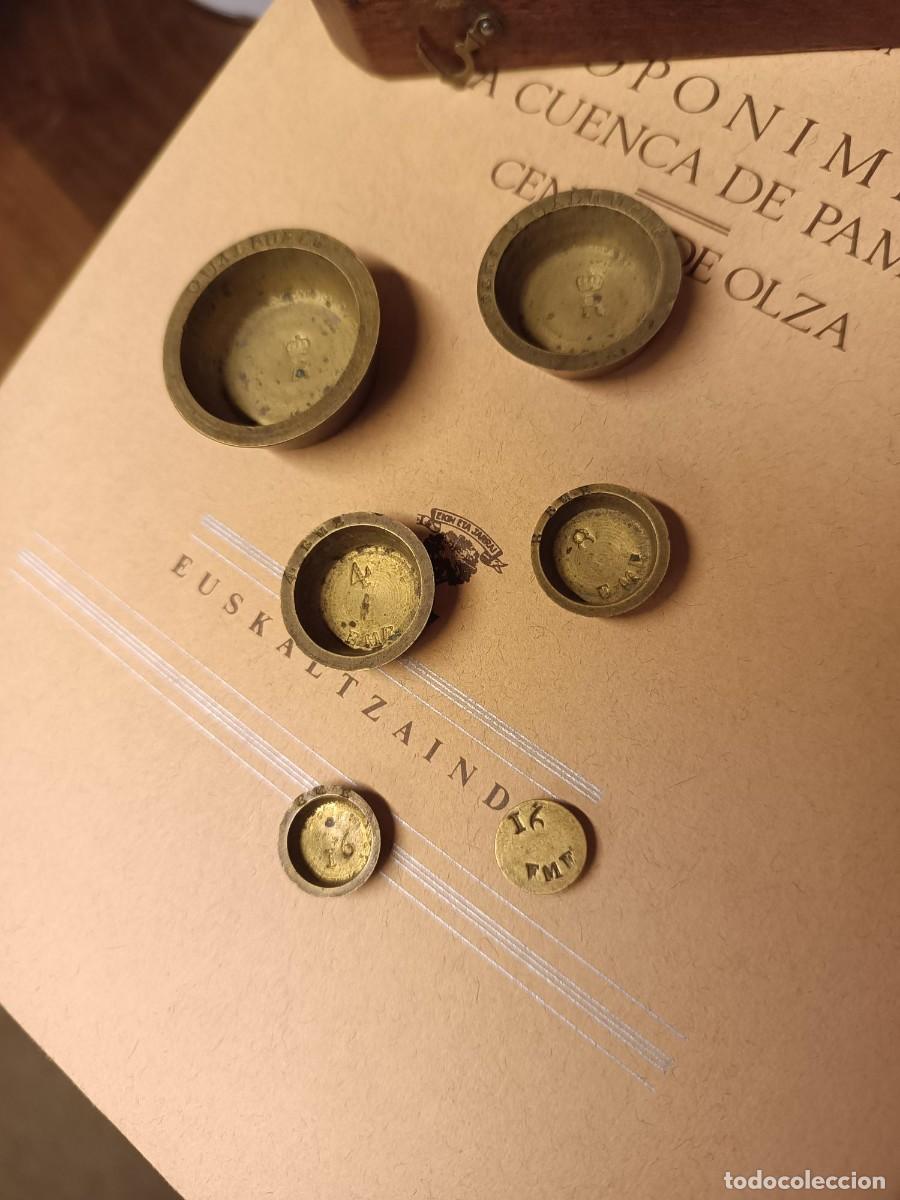 Material numism&aacute;tico: BALANZA PORT&Aacute;TIL PARA PESAR MONEDA - Foto 5