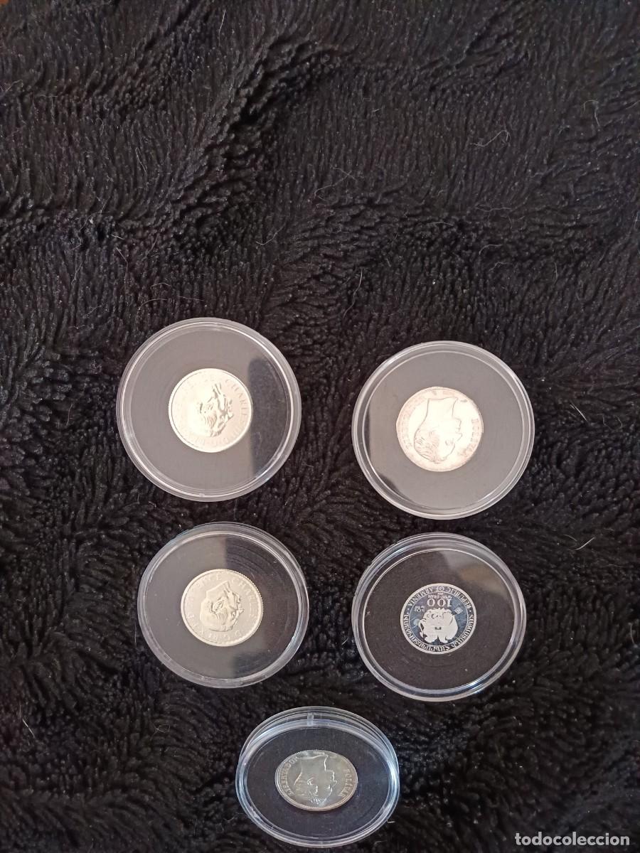 Material numism&aacute;tico: Lote de monedas de plata originales diferentes a&ntilde;os