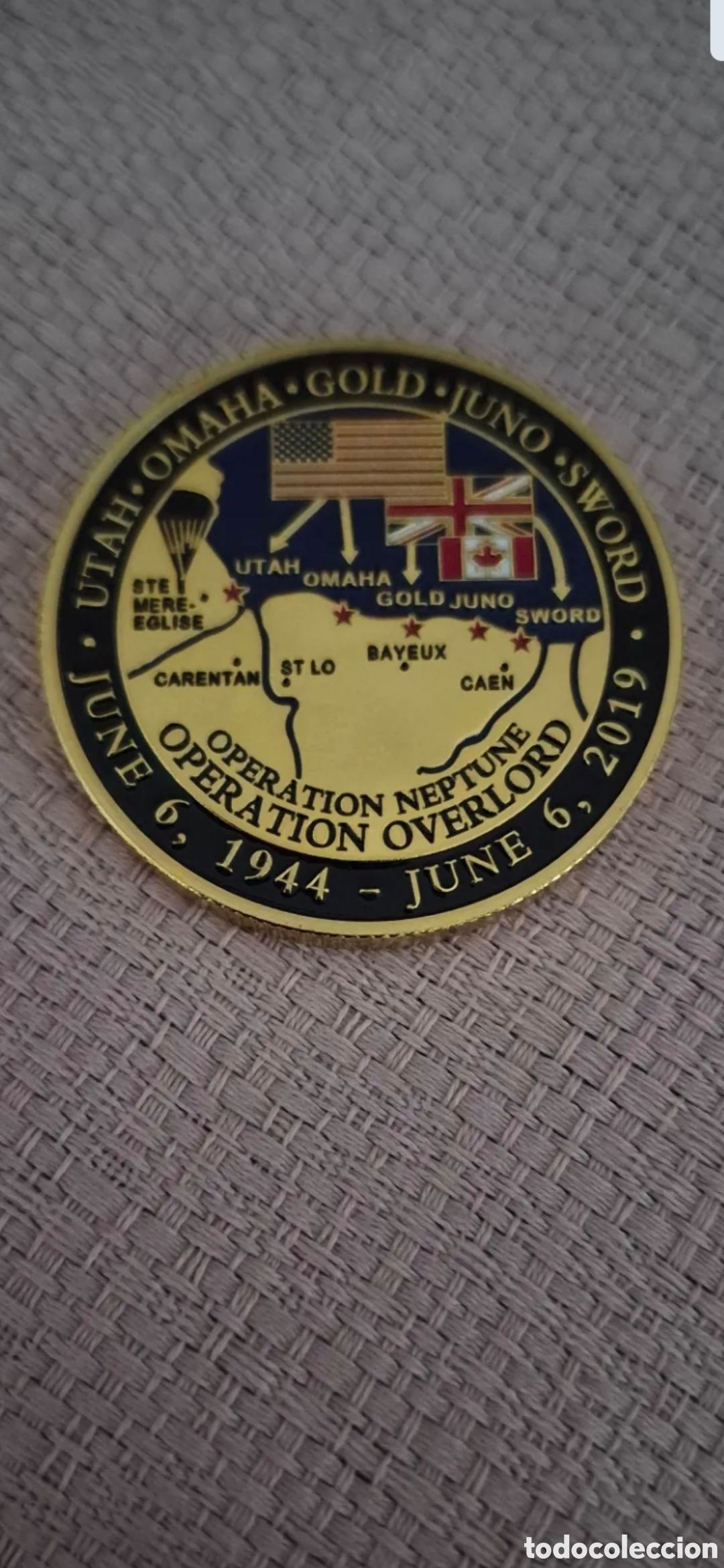 Material numism&aacute;tico: MONEDA DIA D NORMANDIA