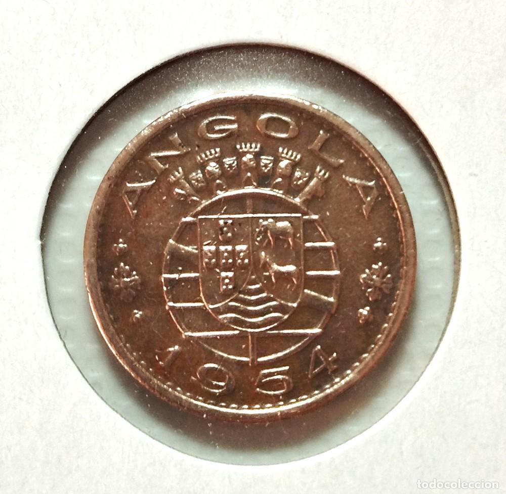 Material numism&aacute;tico: AFRICA . ANGOLA . 50 CENTAVOS 1954 . EXCELENTE