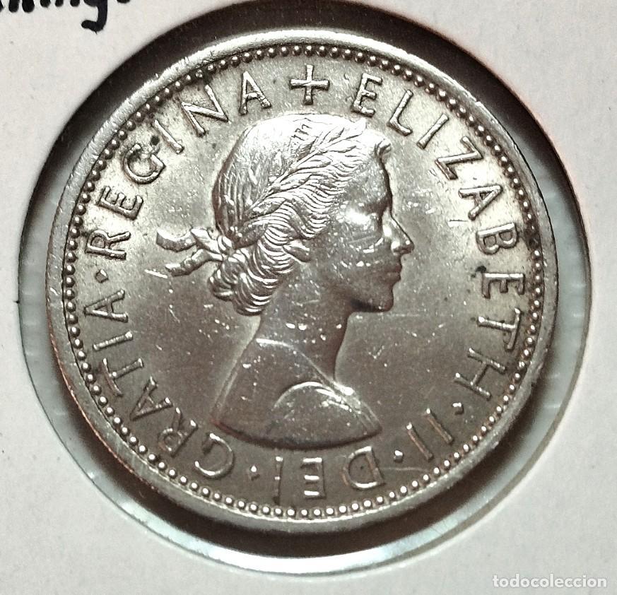 Material numism&aacute;tico: EUROPA . IMGLATERRA . 2 SHILLINGS 1965