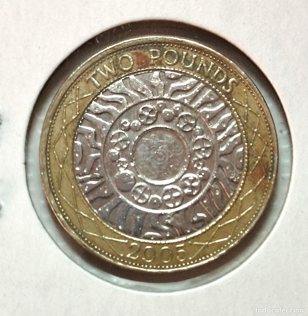 Material numism&aacute;tico: EUROPA . INGLATERRA . 2 POUNDS 2005 - Foto 2
