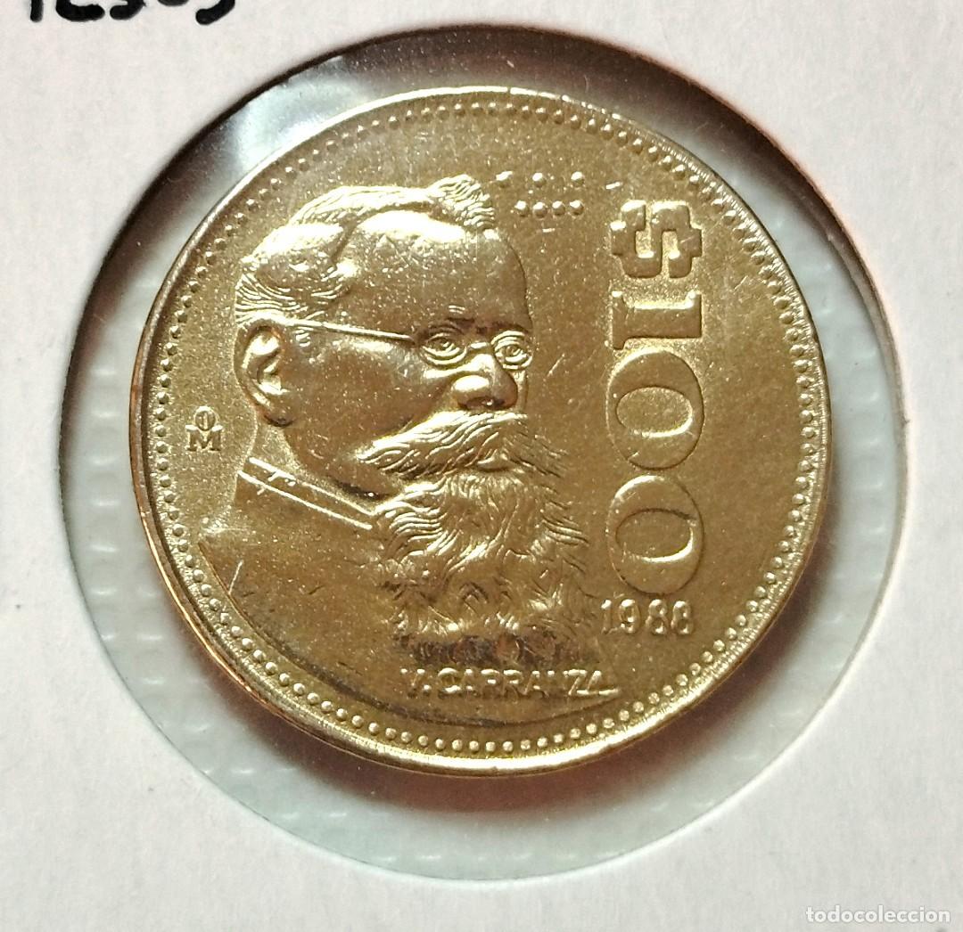 Material numism&aacute;tico: AMERICA . MEXICO . 100 PESOS 1988 . EXCELENTE