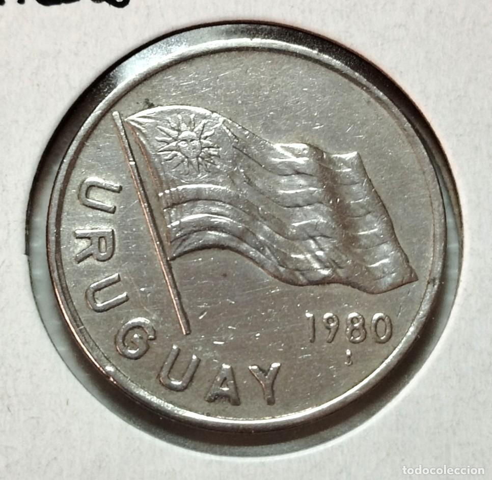 Material numism&aacute;tico: AMERICA . URUGUAY . 5 NUEVOS PESOS 1980 . EXCELENTE