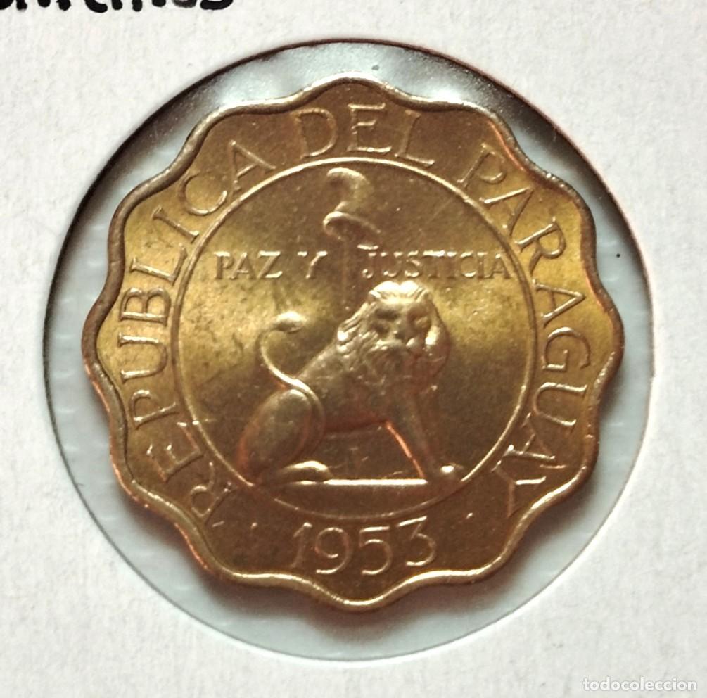 Material numism&aacute;tico: AMERICA . PARAGUAY . 50 CENTIMOS 1953 . SIN CIRCULAR