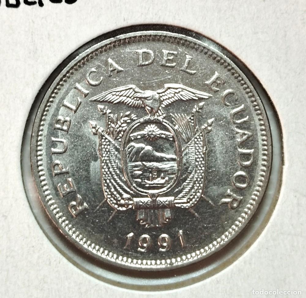 Material numism&aacute;tico: AMERICA. ECUADOR . 20 SUCRES 1991 . EXCELENTE