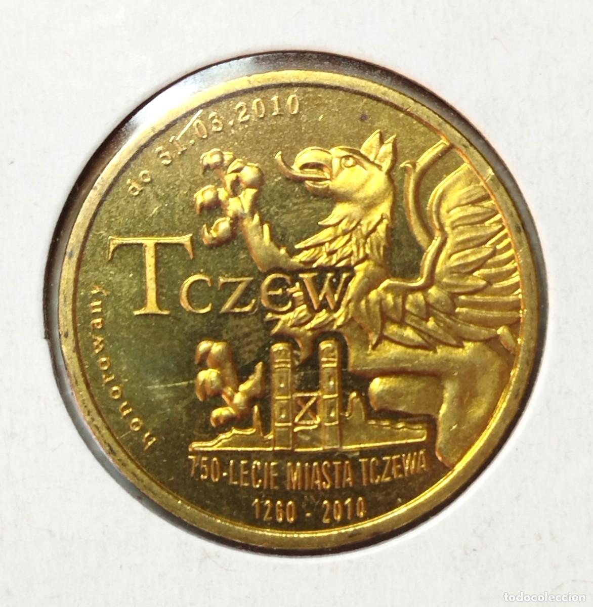 Material numism&aacute;tico: MONEDA . MEDALLA . POLONIA . TCZEW 2010 . SIN CIRCULAR - Foto 1