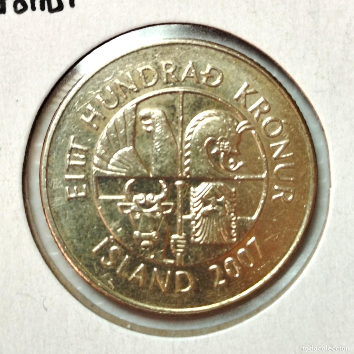 Material numism&aacute;tico: EUROPA . ISLANDIA . 100 KRONUR - CORONAS 2007 . EXCELENTE