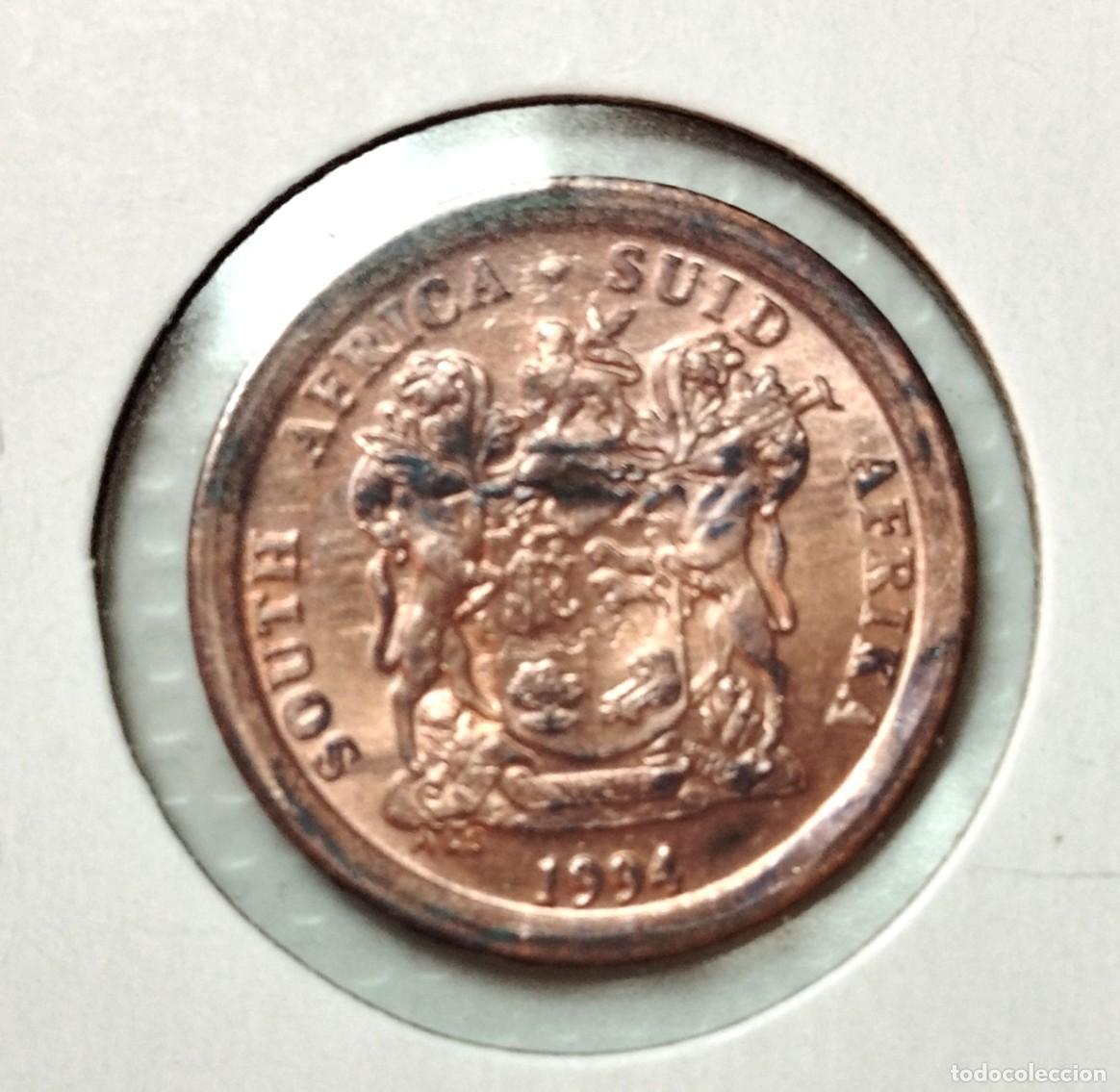 Material numism&aacute;tico: AFRICA. SUD-AFRICA . 5 CENTS 1994 . SIN CIRCULAR